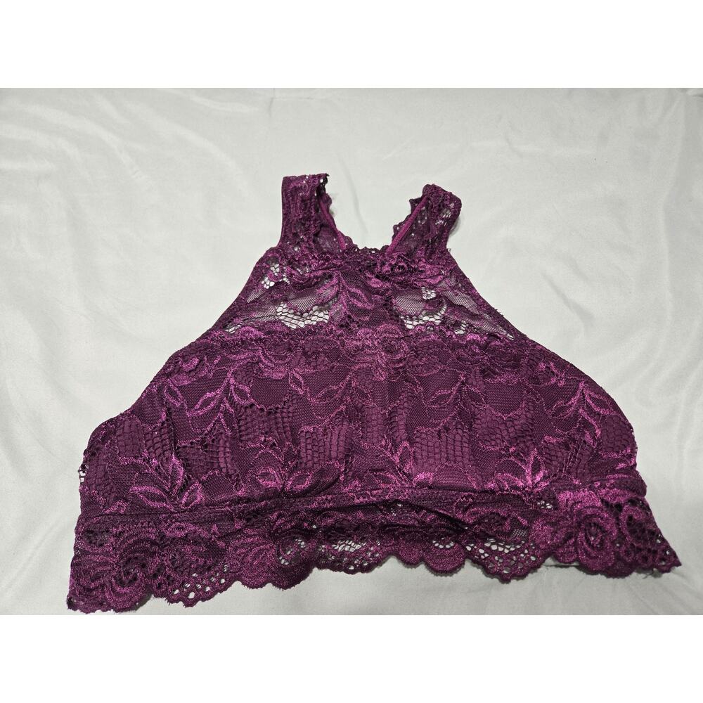 True medium women's purple lace Bralette